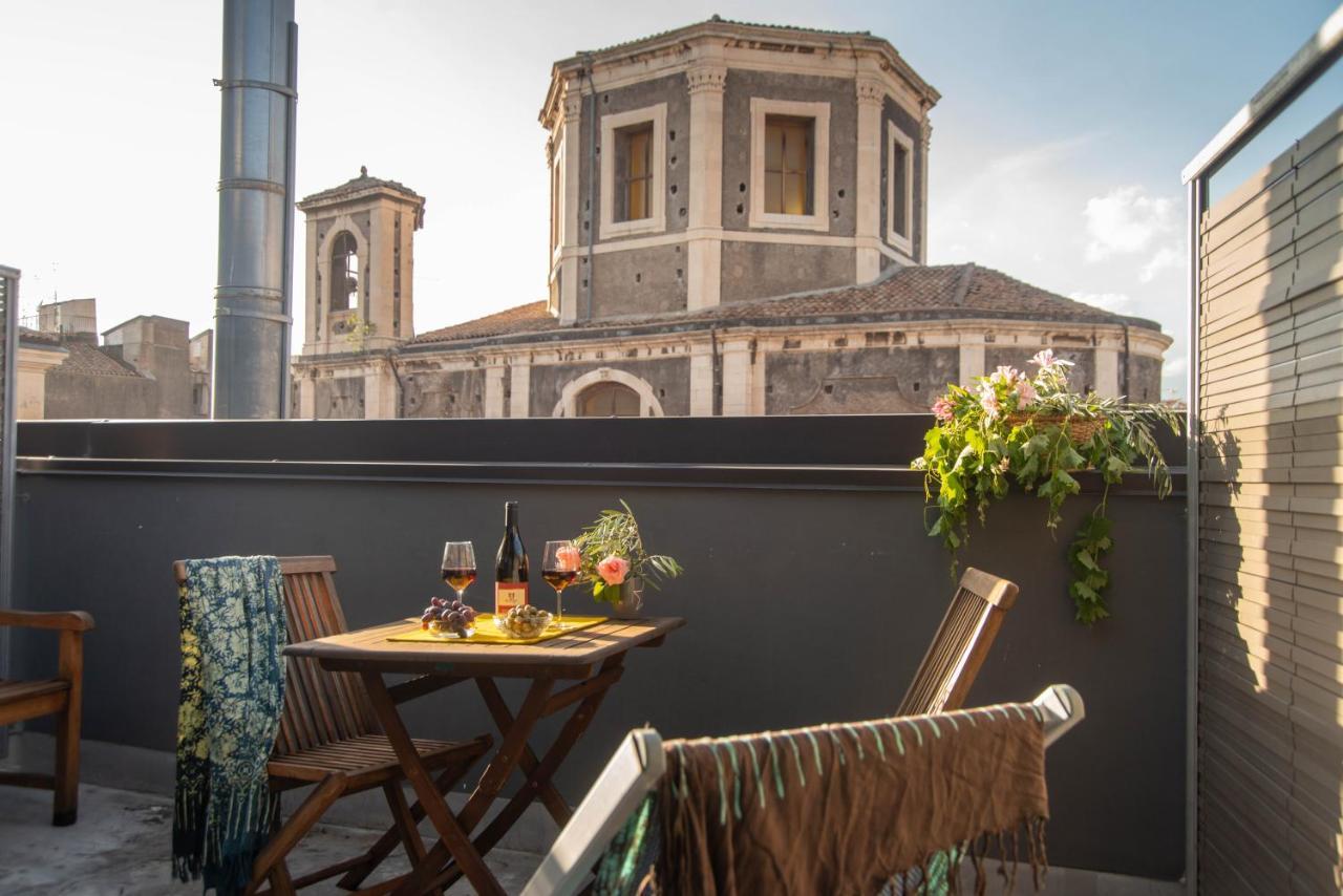 카타니아 Palazzo Scammacca 아파트 외부 사진